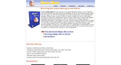 Desktop Screenshot of magic-mirror-game.com